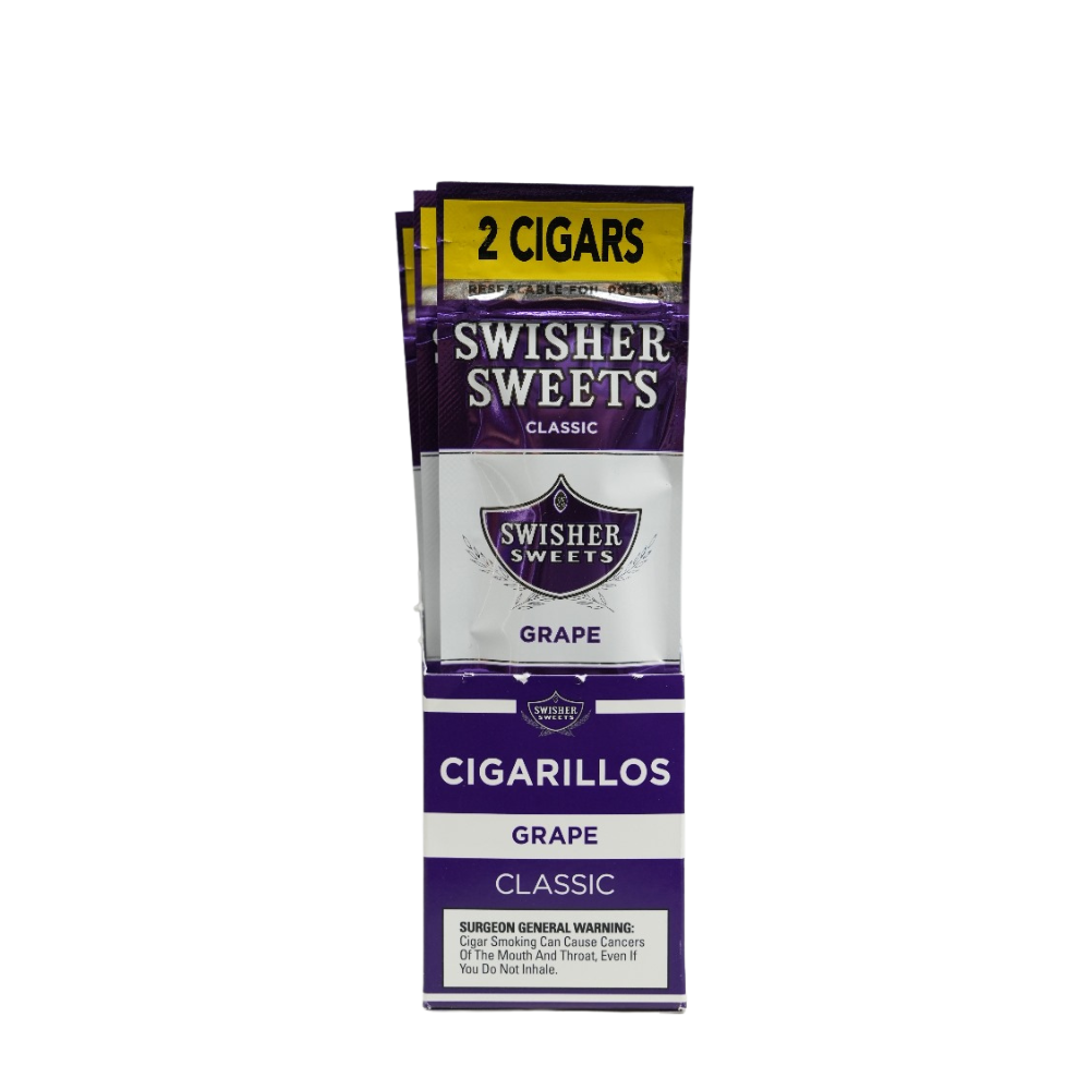 Swisher Sweets "CLASSIC" and "GRAPE"