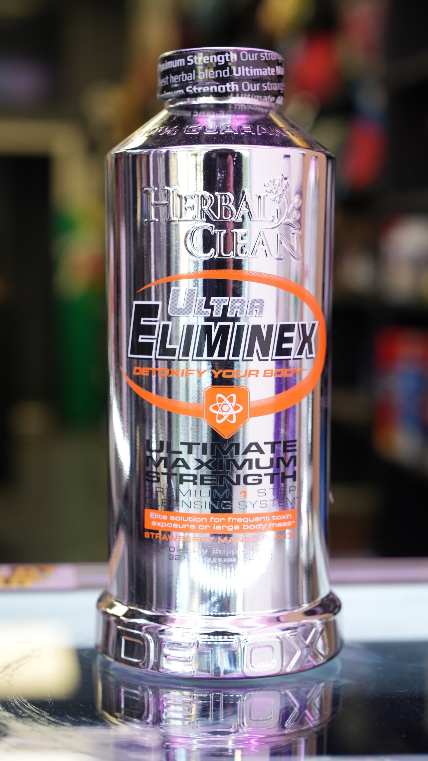 Herbal Clean Eliminex Premium Detox Drink – Grape Flavor (16oz)