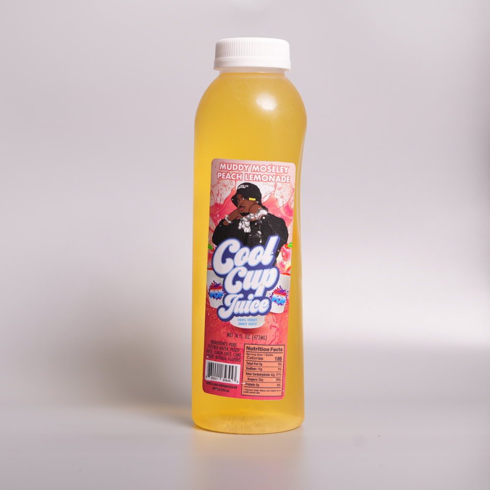Cool Cup Juice Muddy moselley peach lemonade