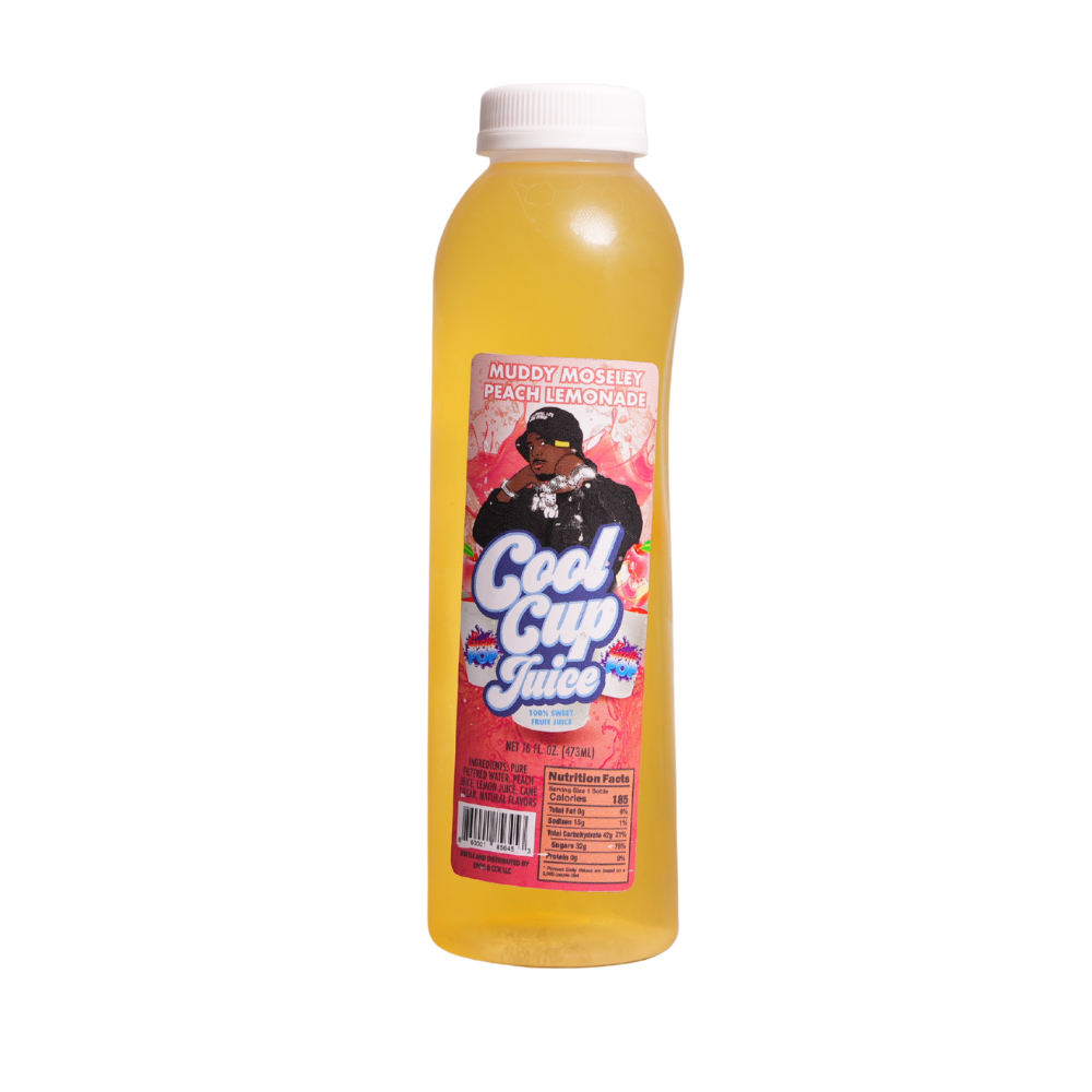 Cool Cup Juice Muddy moselley peach lemonade