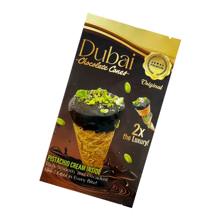 Dubai Chocolate Cones