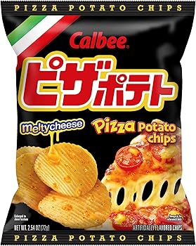 Calbee Melty Cheese Pizza Chips